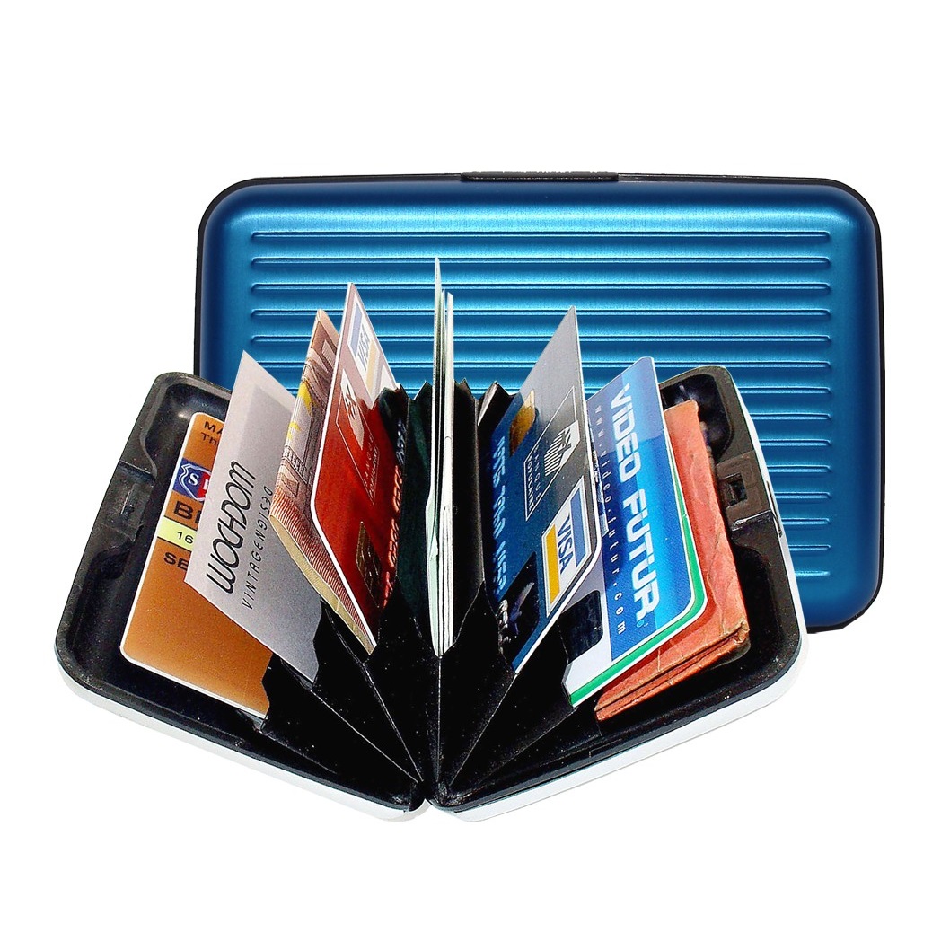 OGON Aluminum Wallet - Blue